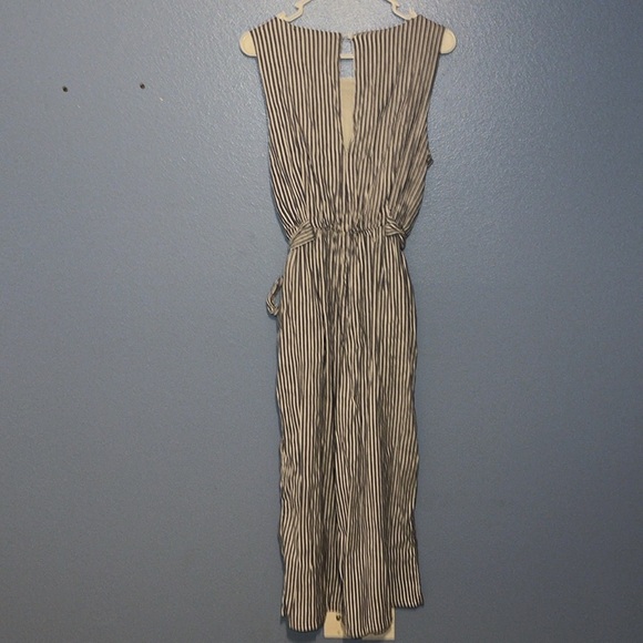 Tahari Striped Nautical Wide Leg Cropped Jumper - size 10. GG - Picture 7 of 9